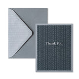 Thank You - QUILTED NAVY
10 Thank You Note Cards