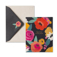 Thank You MIDNIGHT BLOOMS
10 Boxed Blank Note Cards