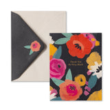 Thank You MIDNIGHT BLOOMS
10 Boxed Blank Note Cards