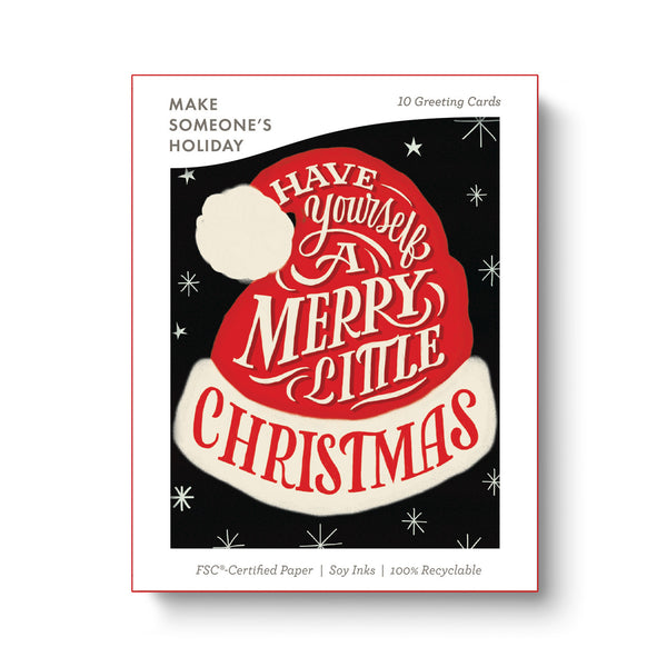 SANTA’S MAGIC: HAVE YOURSELF A MERRY LITTLE CHRISTMAS
10 Holiday Note Cards
