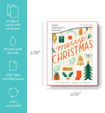 MERRY BAUBLES: MERRY CHRISTMAS
10 Holiday Note Cards