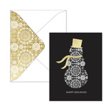 SHIMMERING SNOWMAN: HAPPY HOLIDAYS
10 Holiday Note Cards