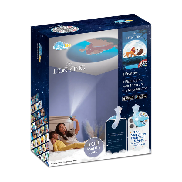 Moonlite Storytime Disney The Lion King 1-Story Starter Pack with Projector
