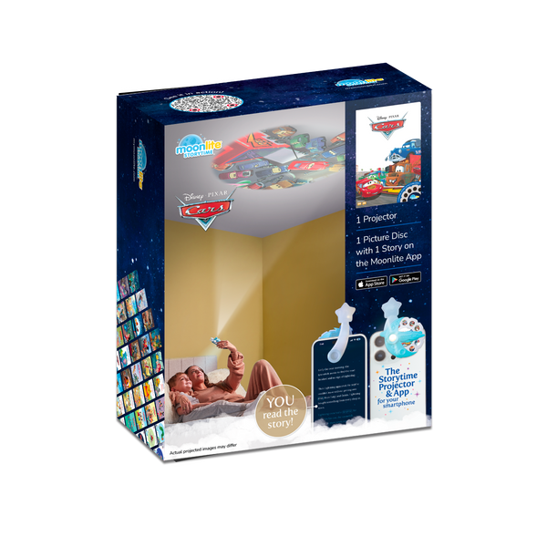 Moonlite Storytime Disney Pixar Cars 1-Story Starter Pack with Projector