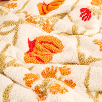 The Darling Effect Patchwork Pumpkins Cozy Dreams Luxe Blanket