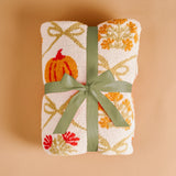 The Darling Effect Patchwork Pumpkins Cozy Dreams Luxe Blanket