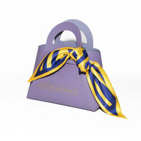 Winton + Waits GAME DAY ACCESSORY SCARF - PURPLE & GOLD