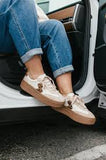 Corky's Ivory Pop Off Sneakers