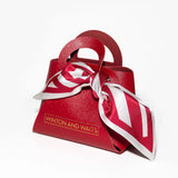 GAME DAY ACCESSORY SCARF - RED & WHITE