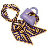 GAME DAY ACCESSORY SCARF - PURPLE & GOLD