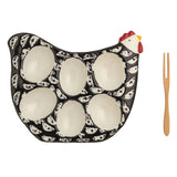 ROOSTER MINI DEVILED EGG TRAY SETS