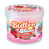 Butter Slimi Strawberry Swirl Slime