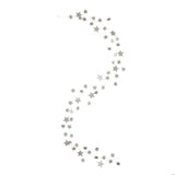 Star Shaped Garland with Glitter