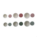 Paper Nesting Gift Boxes with Scalloped Lids