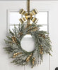 Gold Bow Wreath Hanger
