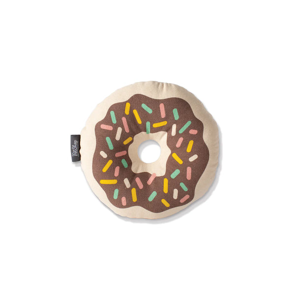 Donut Canvas Dog Toy