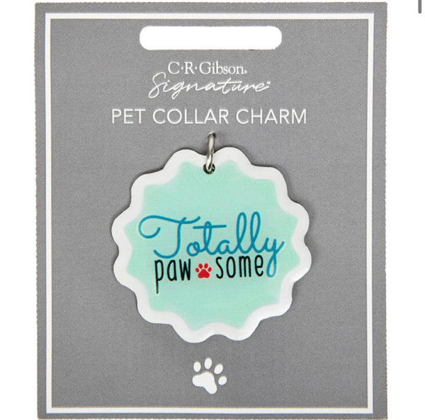 Totally Pawsome Collar Charm