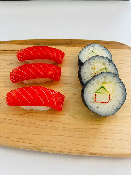 Artificial Salmon Sushi
