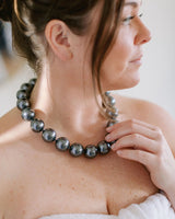 Sterling Grey Cooling Pearl Necklace