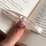 Pink Floral & Coquette Bows Thumb Book Page Holder