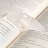 Pink Floral & Coquette Bows Thumb Book Page Holder