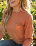 Pumpkin Farmers Market Long-Sleeve Tee - Yam