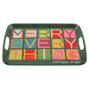 MERRY EVERYTHING MELAMINE LARGE SERVING TRAY
