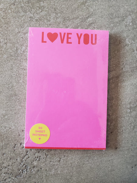 Love You Notebook
