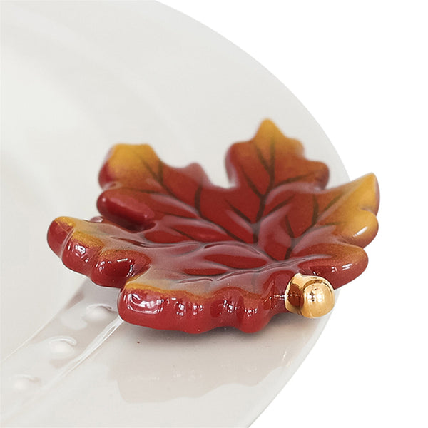 Nora Fleming Falling For You Mini (maple leaf)