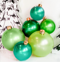 Vintage Green Holiball 18"