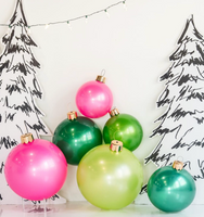 Vintage Green Holiball 18"