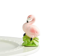 Nora Fleming Tickled Pink Mini (flamingo)