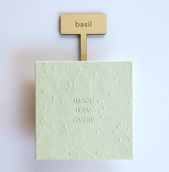Lowe Co. Best Day Ever Card 3x3