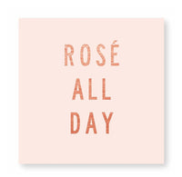 Rosé All Day Napkins