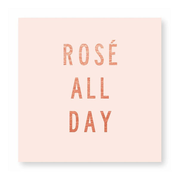 Rosé All Day Napkins