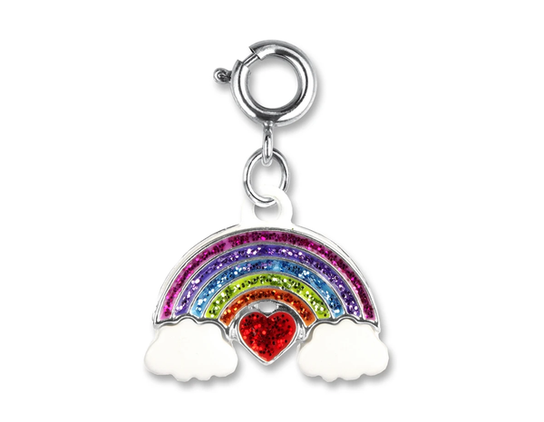 Glitter Rainbow Charm