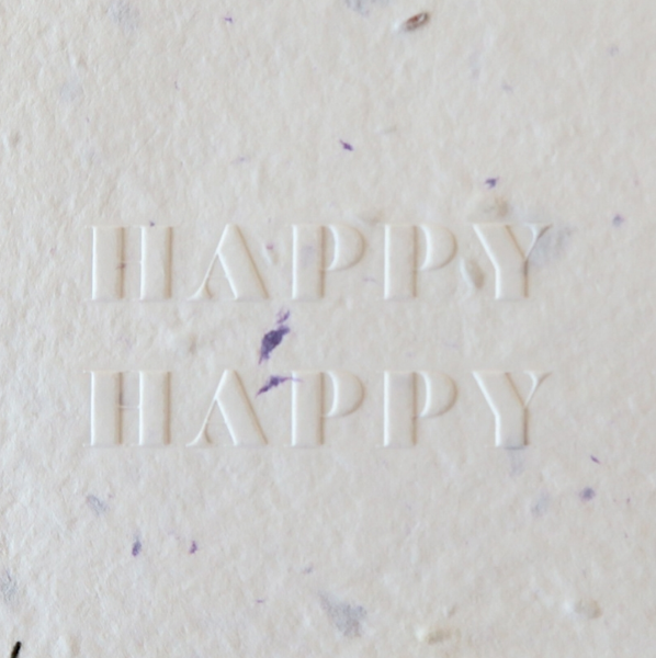 Happy Happy Card 5x5