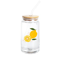 Citrus Lemon Glass Drinkware