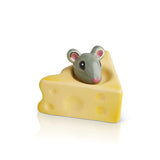 Nora Fleming Cheese, Please! Mini (cheese & mouse)