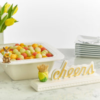 Nora Fleming Tiptoe Through Em' Mini (yellow tulip)
