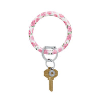 Honey & Hank 50 States Pink Silicone Key Ring