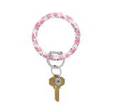 Honey & Hank 50 States Pink Silicone Key Ring