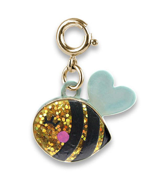 CHARM IT! Gold Glitter Bee Charm