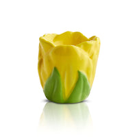 Nora Fleming Tiptoe Through Em' Mini (yellow tulip)