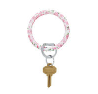 Honey & Hank 50 States Pink Silicone Key Ring