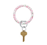 Honey & Hank 50 States Pink Silicone Key Ring