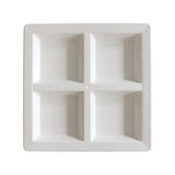 Nora Fleming Pinstripes Melamine Square Sectional Server