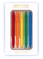Happy WordPlay 5 Pack Pens