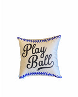 Blue Play Ball Pillow