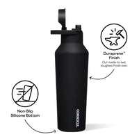 Black 32oz Sport Canteen